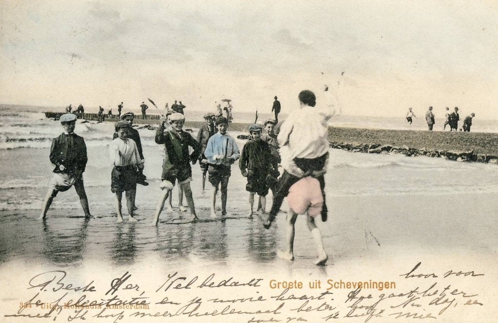Scheveningen, Ophalen of Verzenden, Voor 1920, Gelopen, Zuid-Holland