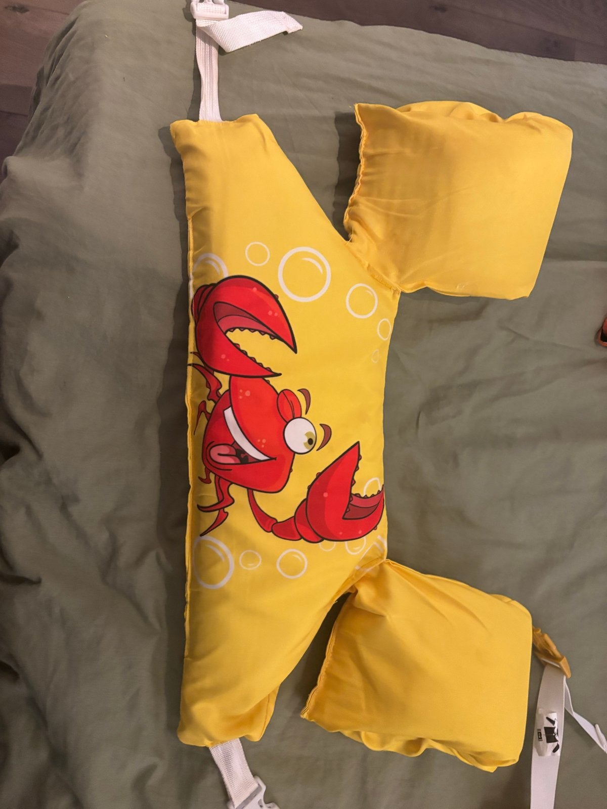 Zwemvest/zwembandjes met krab (14-25kg), Ophalen of Verzenden, Gebruikt