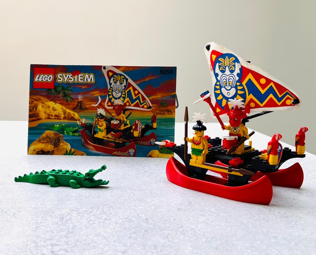 LEGO Pirates Islanders 6256 “Islander Catamaran” - 1994, Kinderen en Baby's, Speelgoed | Duplo en Lego, Compleet, Lego, Zo goed als nieuw