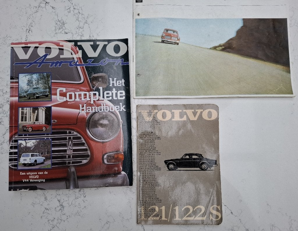 Volvo Amazon (instructie)boeken, Ophalen of Verzenden, Gelezen, Volvo
