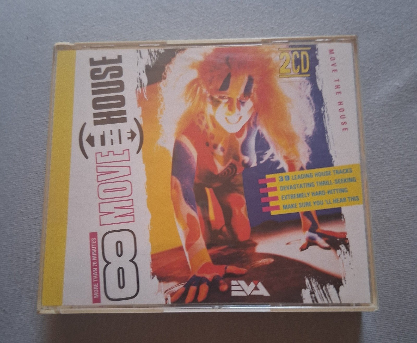 Move The House - 2CD Compilation (House, Dance), Gebruikt, House, Ophalen of Verzenden, Verzamelalbum