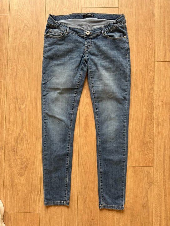 Supermom zwangerschapsjeans maat 29 (M), Kleding | Dames, Maat 38/40 (M), Blauw, Ophalen of Verzenden, Gedragen