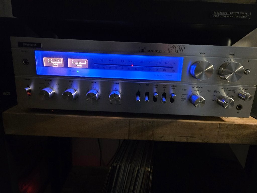 Erres receiver TA12000, Ophalen, Gebruikt, Minder dan 60 watt, Overige merken