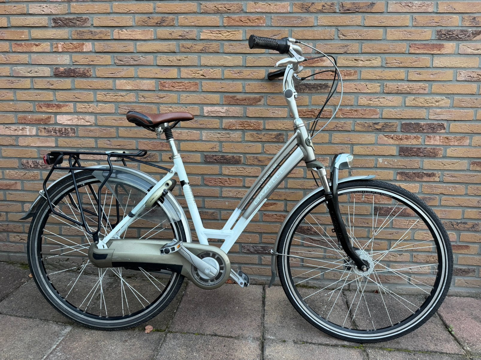Gazelle damesfiets, Fietsen en Brommers, Ophalen, Minder dan 10 versnellingen, Gebruikt, 47 tot 50 cm