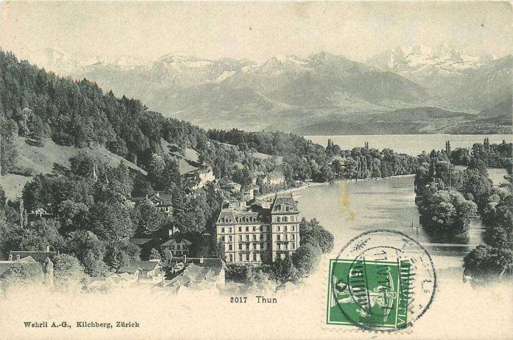 701-269-023 Thun, Verzamelen, Ansichtkaarten | Buitenland, Overig Europa, Voor 1920, Verzenden