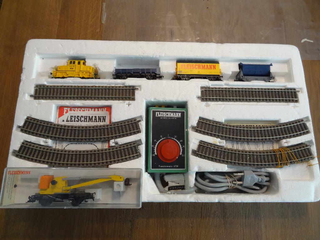Fleischmann Set 6308 lezen, Gebruikt, Gelijkstroom, Fleischmann, Rails