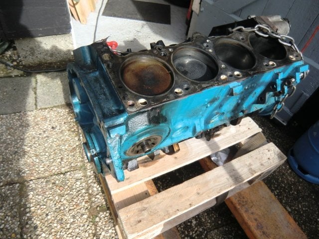 318 mopar chrysler motorblok  300, Ophalen, Gebruikt, Amerikaanse onderdelen