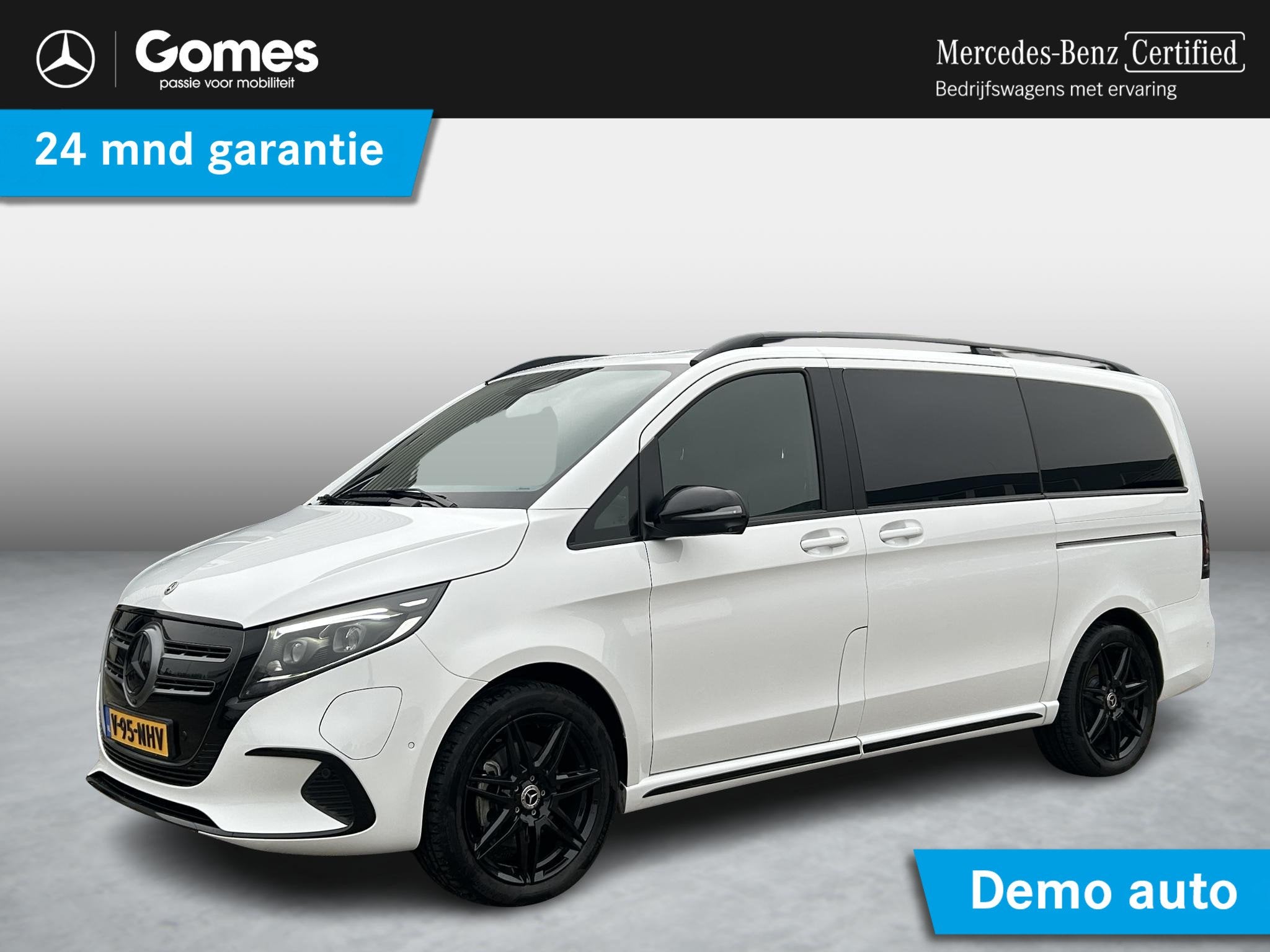 Mercedes-Benz EQV 300 L2 90kWh Dubbel Cabine | Airmatic | Me, Auto's, Automatische klimaatregeling, 204 pk, Geïmporteerd, Te koop