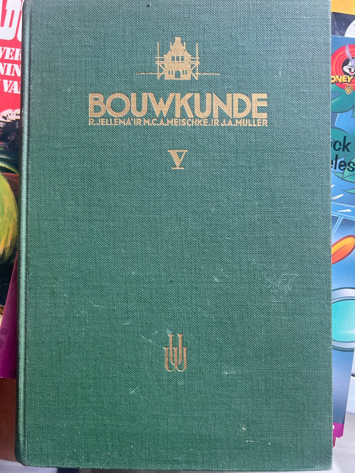 Bouwkunde Deel V - R. Jellema, M.C.A. Meischke, J.A. Muller, Boeken, Ophalen of Verzenden, Gelezen, Bouwkunde