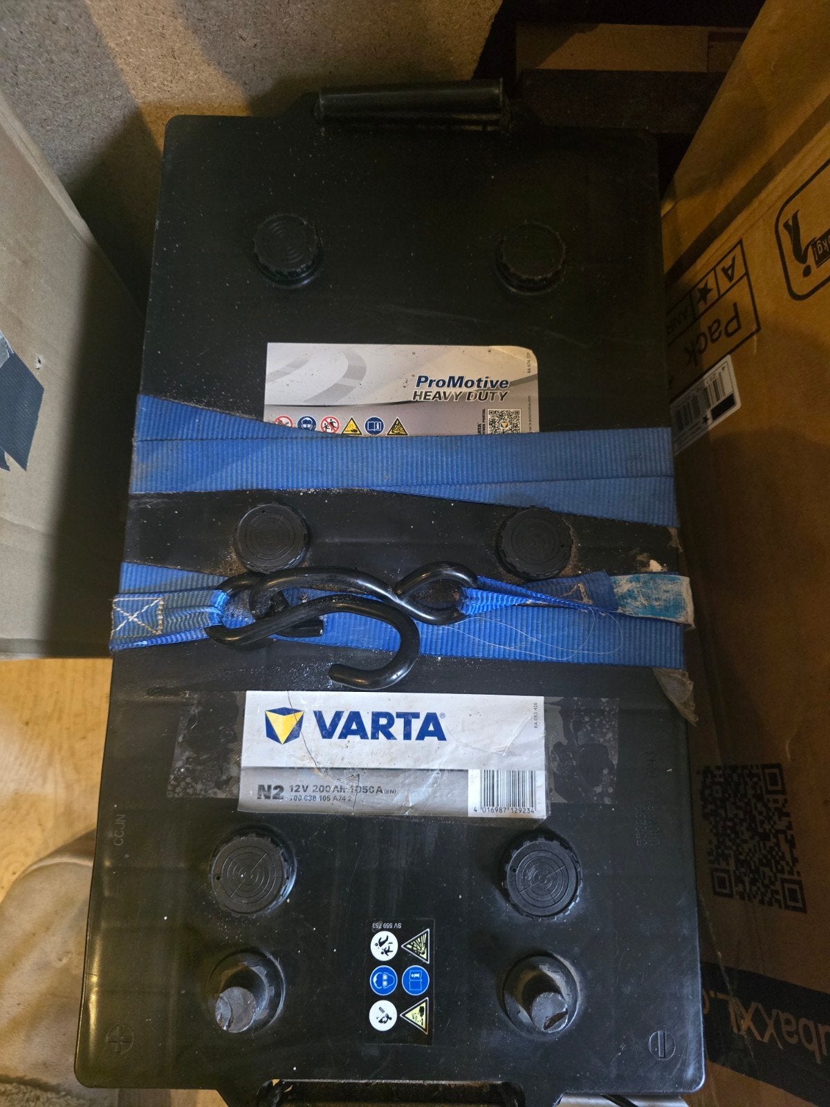 Varta N2 12V 200Ah 1050A Promotive Heavy Duty Accu, Ophalen of Verzenden, Nieuw