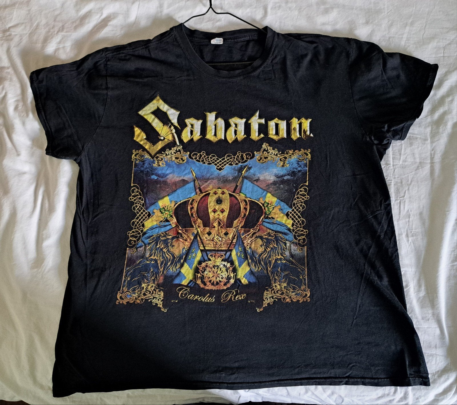 Sabaton t-shirt, Carolus Rex, grote maat, Ophalen of Verzenden, Gedragen, Overige maten