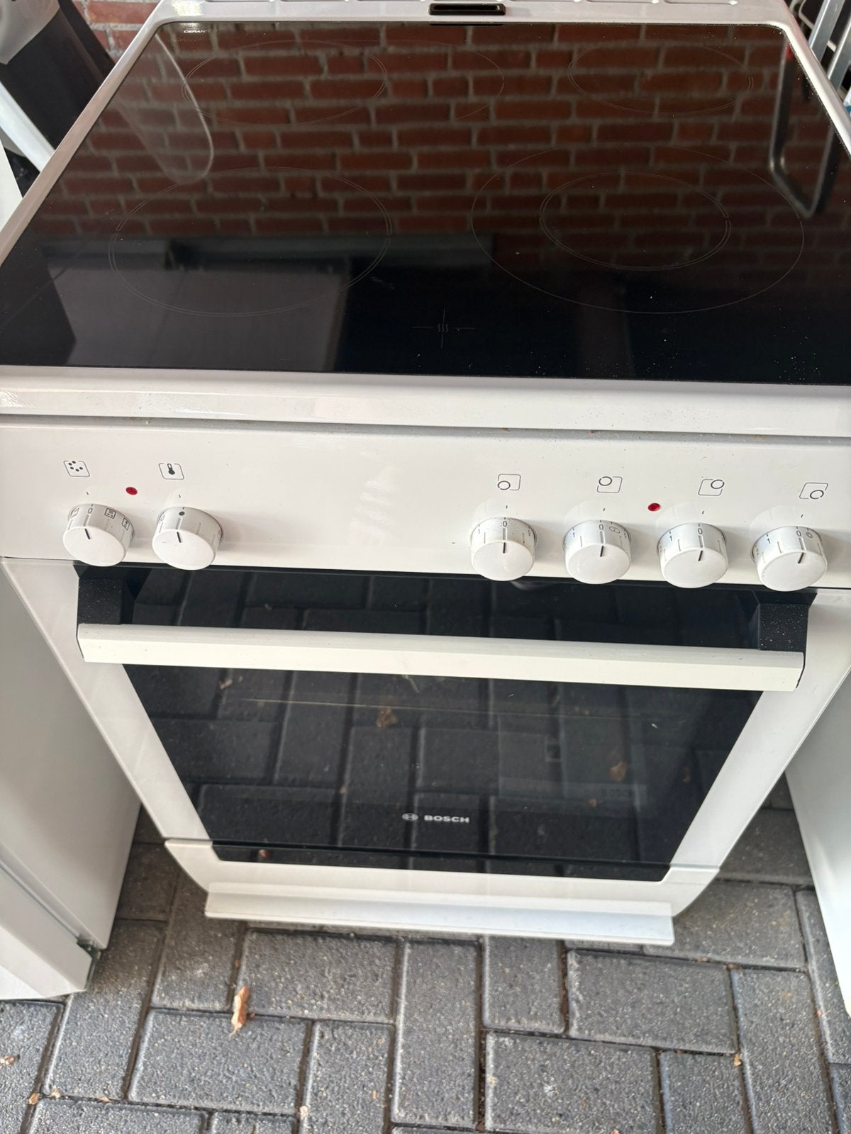 Inductie gasfornuis, Ophalen, 60 cm of meer, 4 kookzones, Zo goed als nieuw