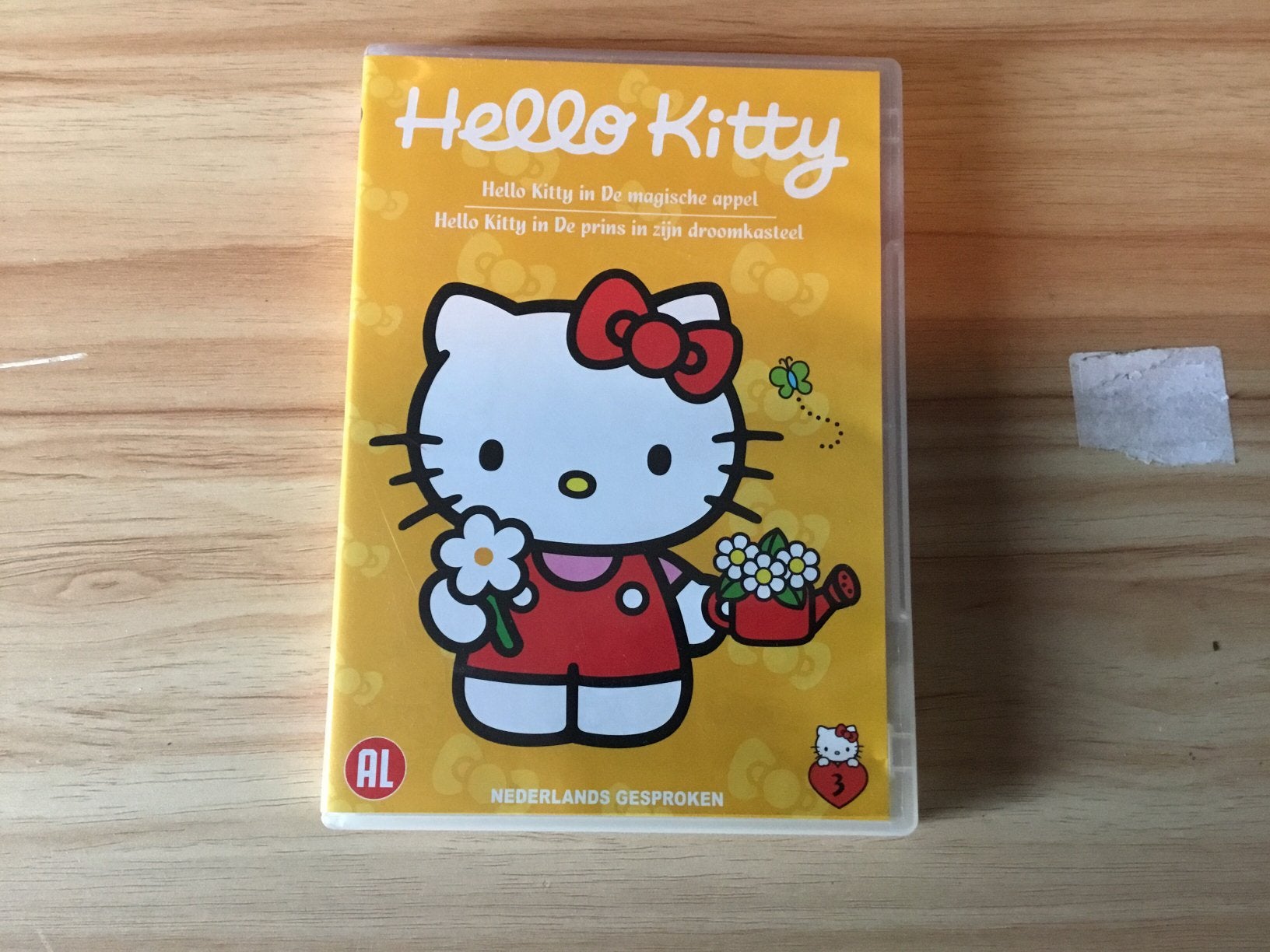 Dvd hello kitty, Alle leeftijden, Ophalen of Verzenden, Zo goed als nieuw