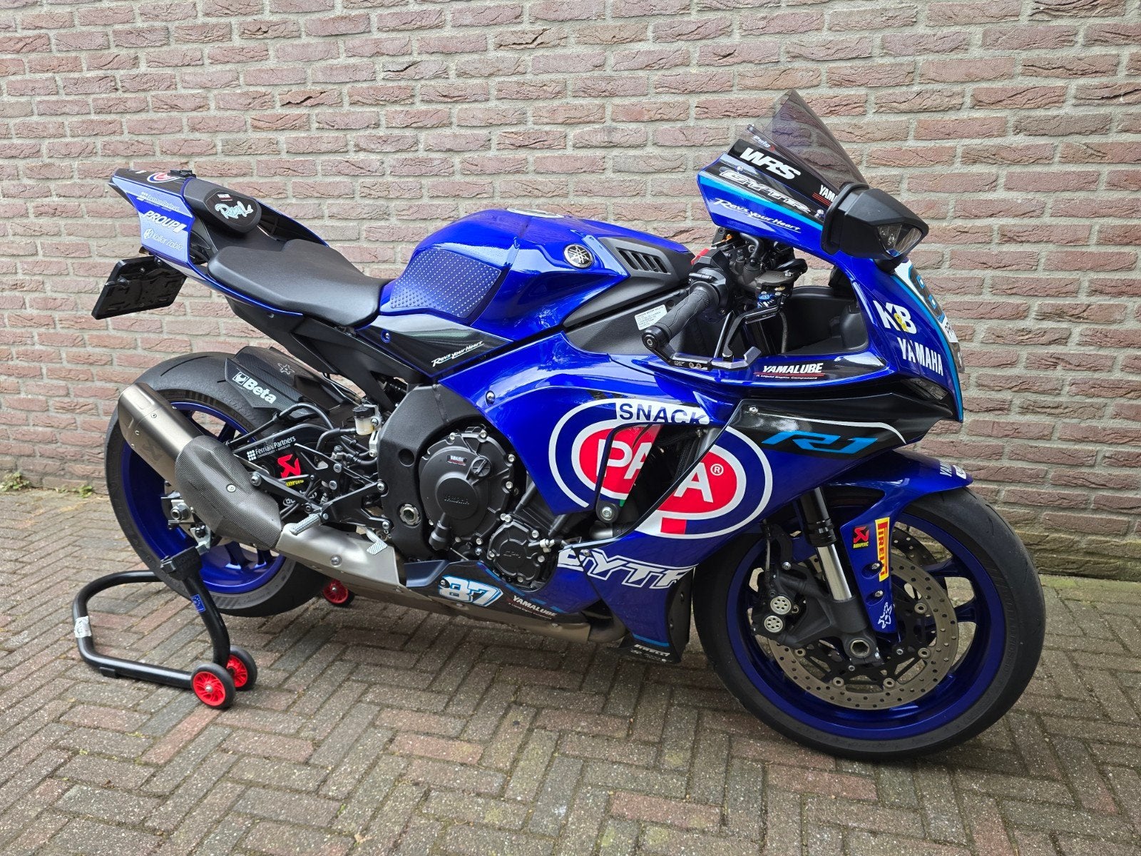 Yamaha YZF R1 2025 RemyGardner Replica FABRIEKSGARANTIE 2030, LED Verlichting, Occasion, 4 cilinders, Motorrijbewijs A