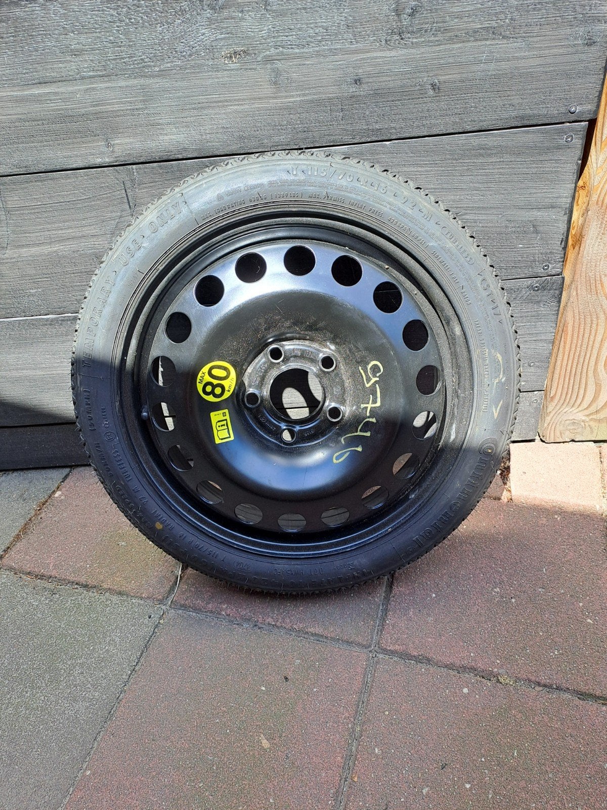 THUISKOMER ( velg+ band)., Ophalen