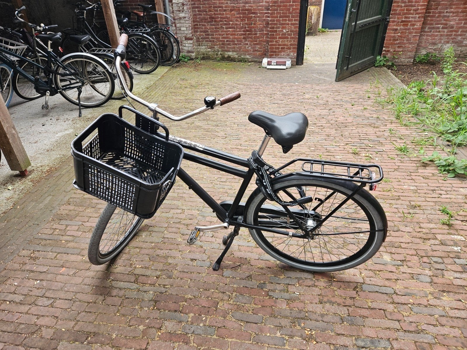 Popal Daily Dutch Basic fiets met mand - geluid voor, Overige merken, Terugtraprem, Versnellingen, Ophalen of Verzenden