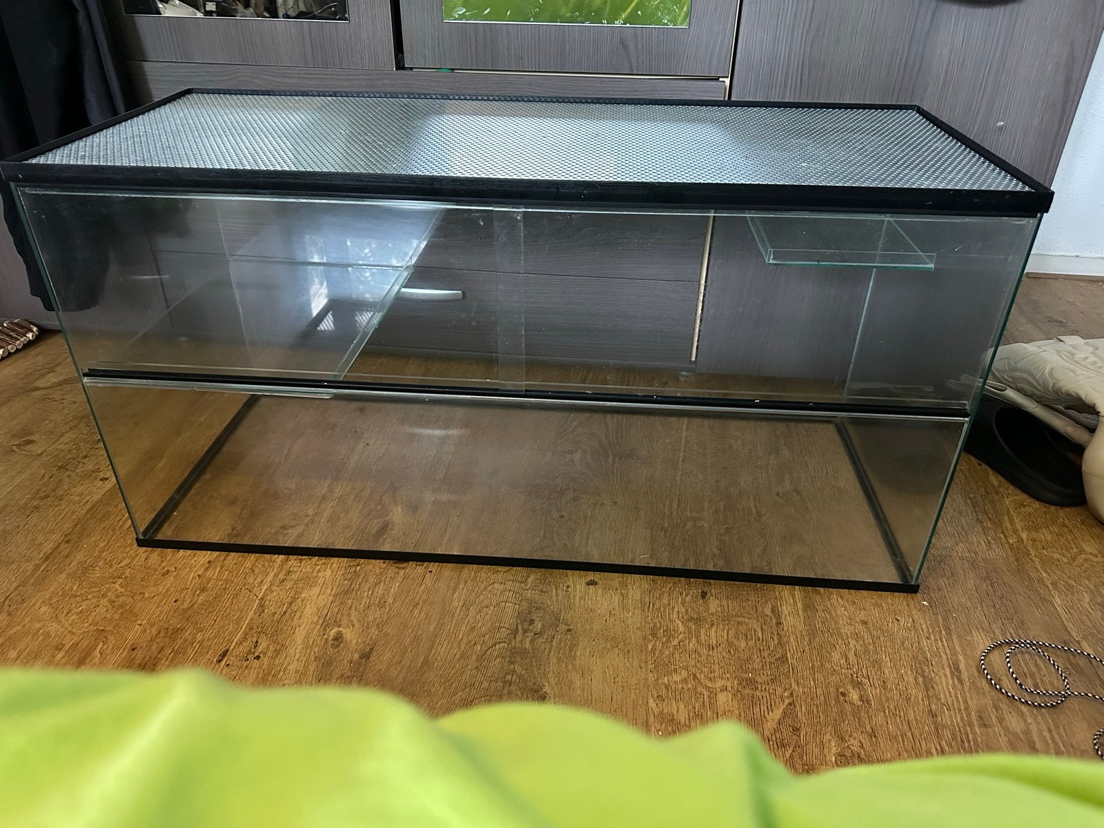 Gerbilarium/terrarium 100x40x50, Kooi, Zo goed als nieuw, 75 tot 110 cm, Ophalen