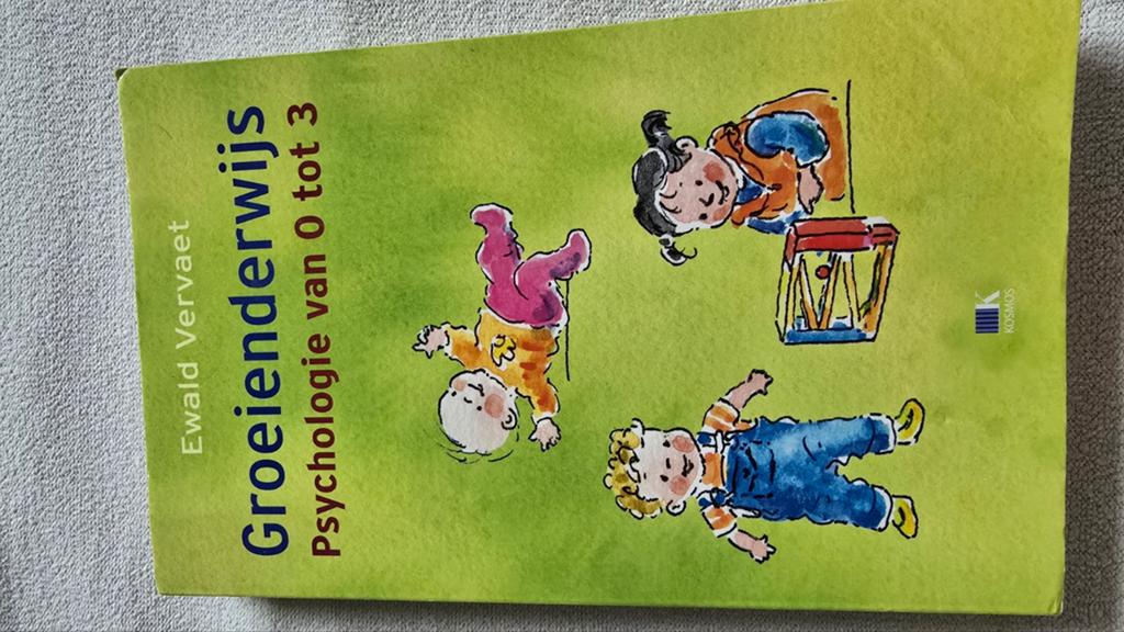 Groeionderwijs: Psychologie van 0 tot 3 - Ewald Vervaet, Ophalen of Verzenden, Gelezen, Opvoeding tot 6 jaar, Ewald Vervaet