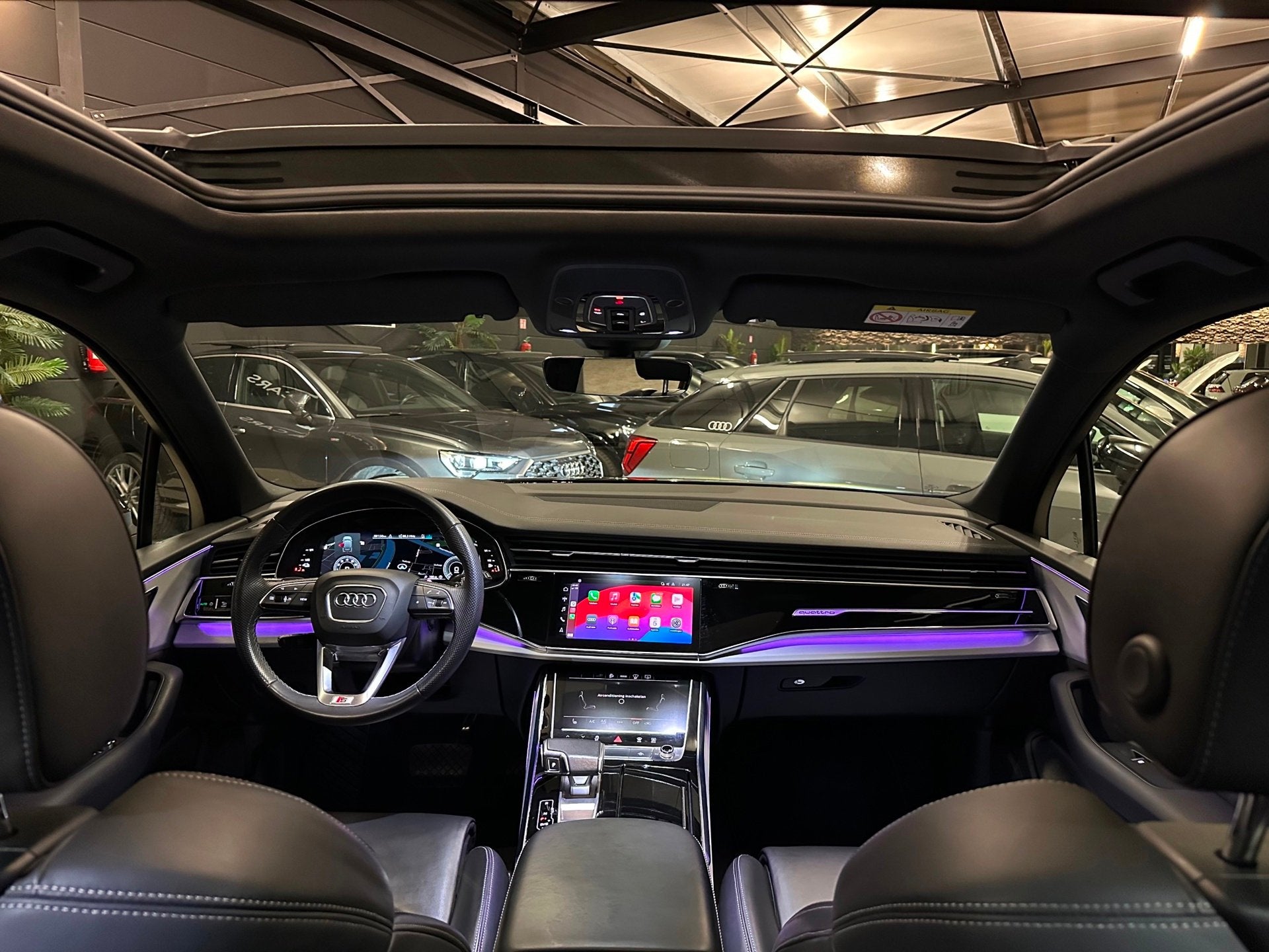 Audi Q7 55 TFSI e quattro 3X S-LINE|PANO|HUD|SOFTCLOSE, Automaat, Gebruikt, 2995 cc, 340 pk