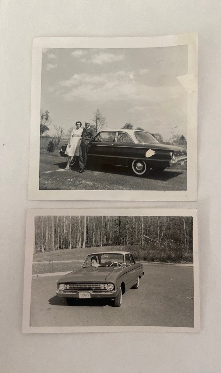 2 foto’s Ford Falcon, 1960 tot 1980, Gebruikt, Foto, Ophalen of Verzenden