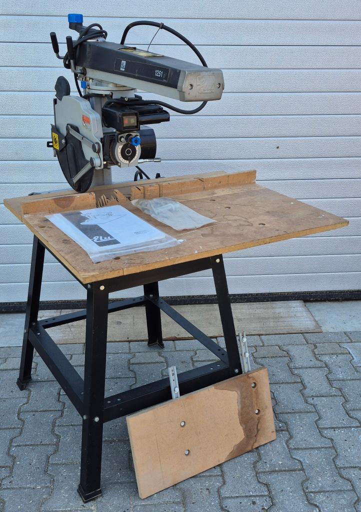 Elu RAS1251 a1 - Radiaalzaag / Afkortzaag (DeWalt - DW1251), Doe-het-zelf en Verbouw, Gereedschap | Zaagmachines, Ophalen, Gebruikt