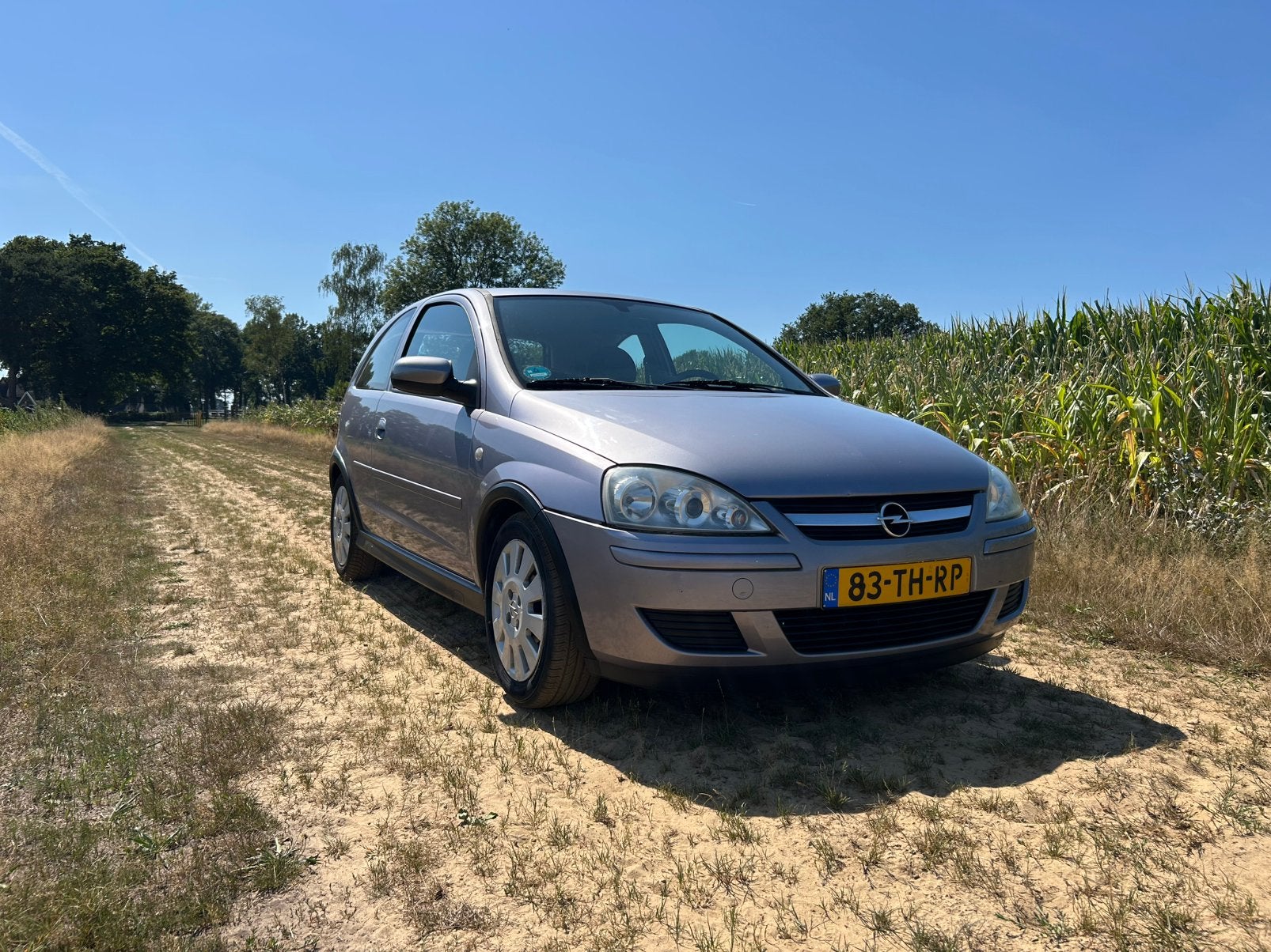 Opel Corsa 1.2 16V Twinport 3D 2006 trekhaak airco, Voorwielaandrijving, 450 kg, 31 €/maand, 1229 cc