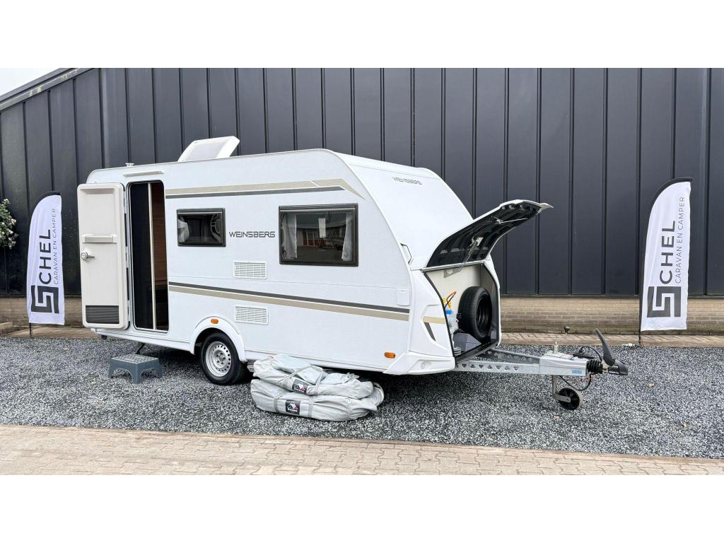 Weinsberg CaraOne 420 QD: V-MOVER, DORÉMA LUCHTVO, Caravans en Kamperen, Caravans, Overige merken, Bedrijf, Treinzit, 750 - 1000 kg