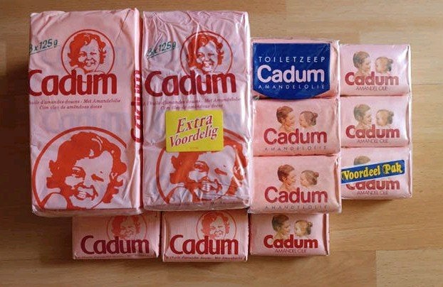 Cadum - Zeep Amandelolie - 36 Stuks, Ophalen of Verzenden, Nieuw, Bad & Douche