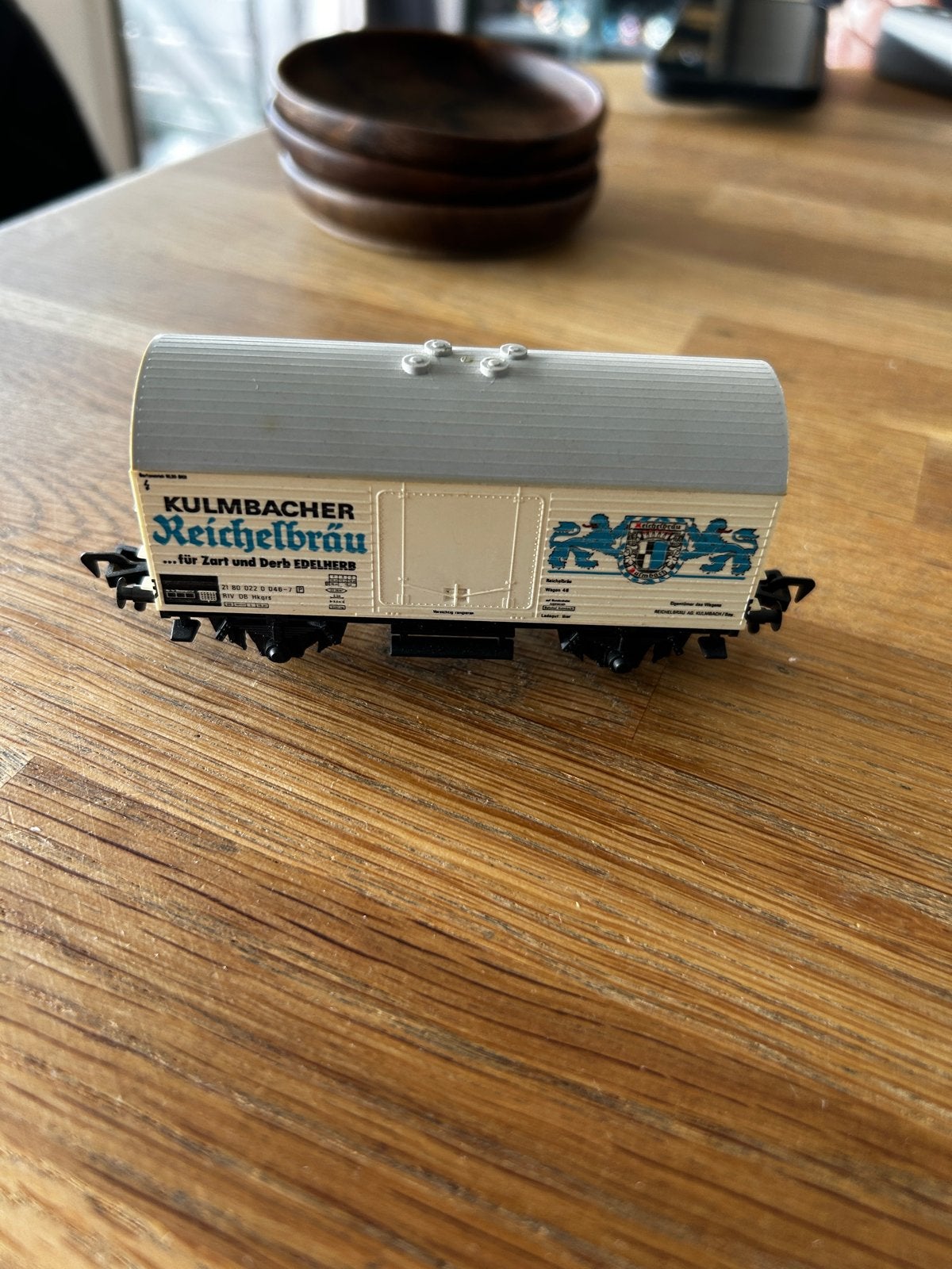 Fleischmann 5046 H0 Bierkoelwagen Kulmbacher Reichelbräu, Verzenden, Gebruikt, Wagon, Fleischmann