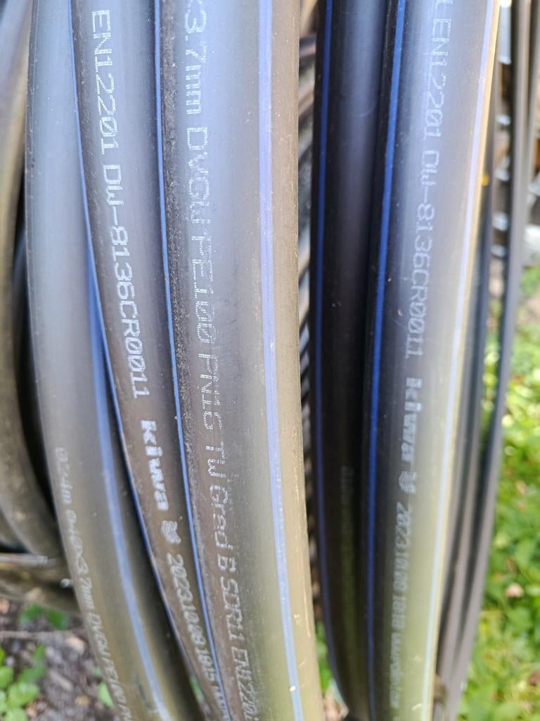 32 meter HDPE 40mm KIWA tyleenslang 16 BAR., Ophalen, Overige materialen, 6 meter of meer, Overige typen