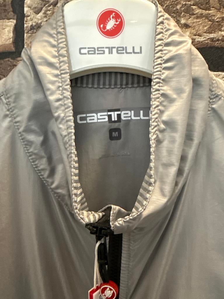 Castelli Dames Windjack Maat M - Nieuw met labels, Fietsen en Brommers, Fietsaccessoires | Fietskleding, Castelli, Verzenden, Nieuw