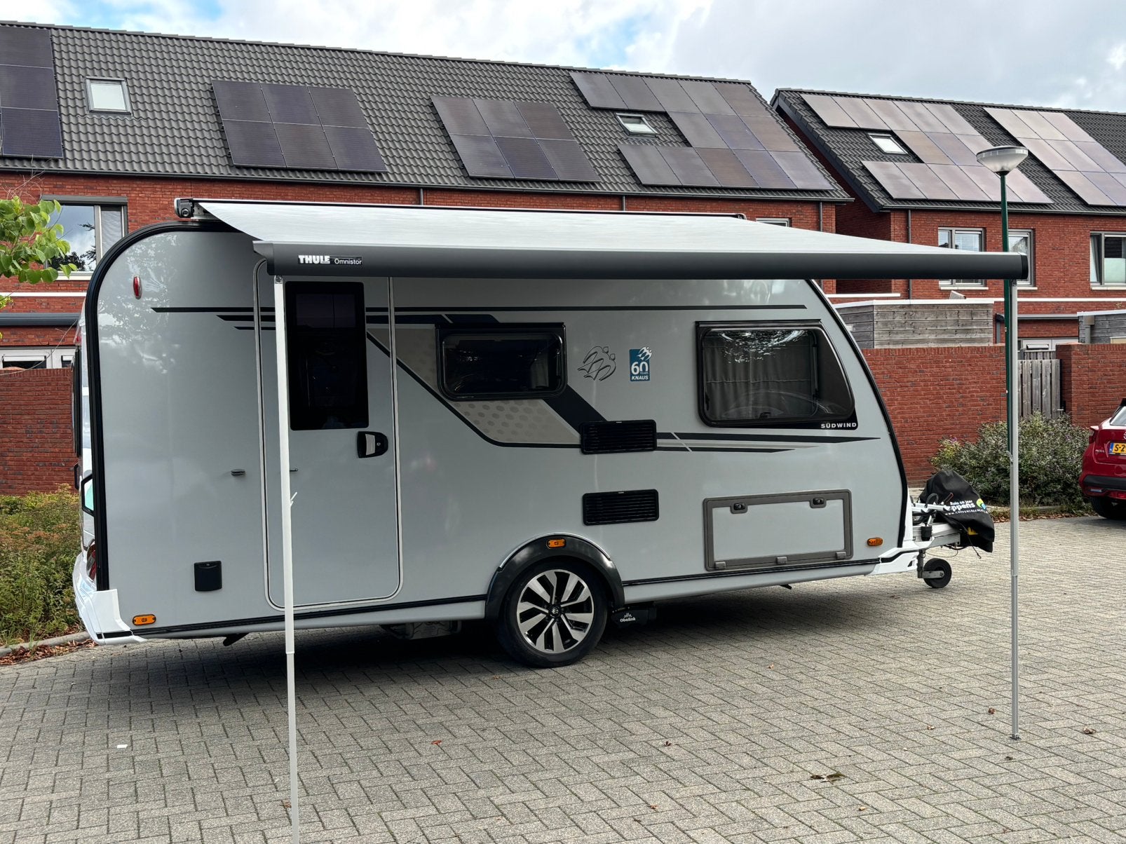 Knaus Sudwind 60 Years QD 420 Mover, Cas luifel, fietsenrek, Vast bed, Treinzit, Particulier, Fietsenrek