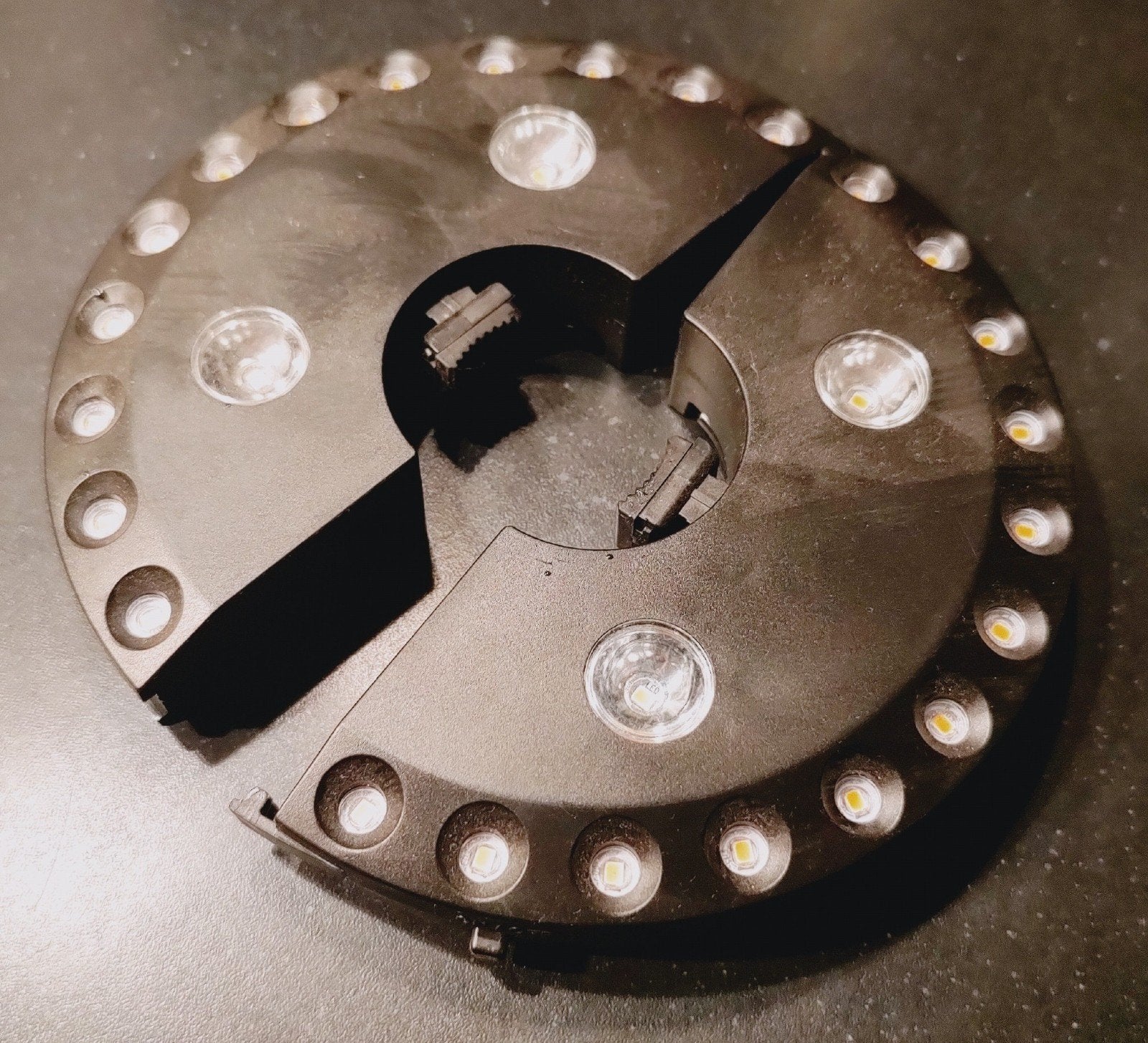 LED parasol licht voor rond de parasolpaal max 5 cm, Ophalen of Verzenden, Zo goed als nieuw