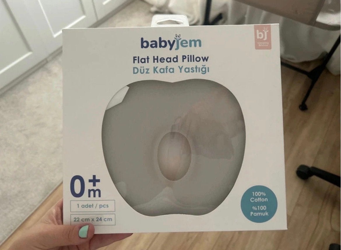 Babyjem Hoofd Kussen - Voorkomt plat hoofdje 0+m, Ophalen, Nieuw