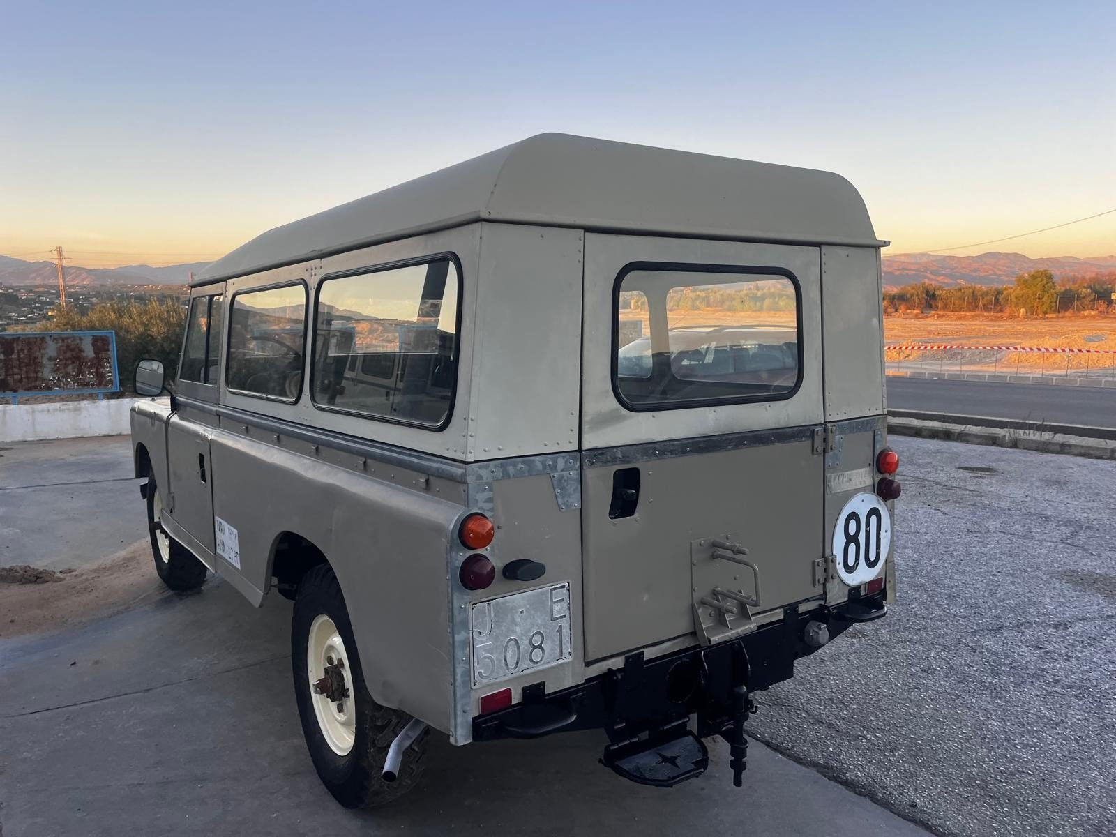 Project-Landrover series 3-1979-roestvrij-motor loopt-inruil, foto 8