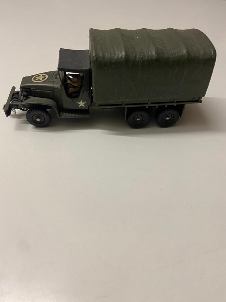 Dinky militair gmc troop transporter 809, Hobby en Vrije tijd, Ophalen of Verzenden, Zo goed als nieuw, Auto, Dinky Toys