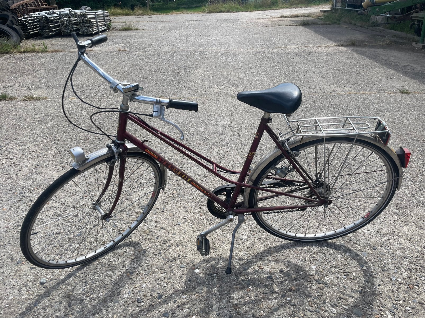 Peugeot fiets, Fietsen en Brommers, Fietsen | Dames | Sportfietsen en Toerfietsen, Velgrem, Zo goed als nieuw, Ophalen, Overige merken