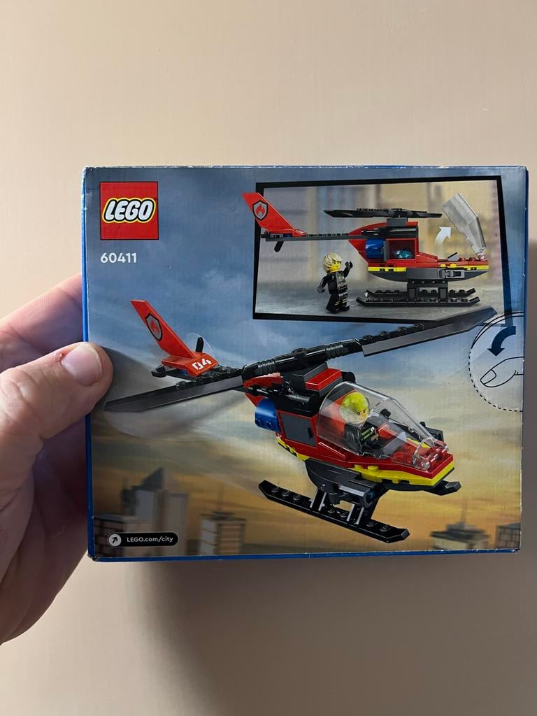 Lego City 60411 Reddingshelikopter - Nieuw in doos, Ophalen of Verzenden, Nieuw, Complete set, Lego