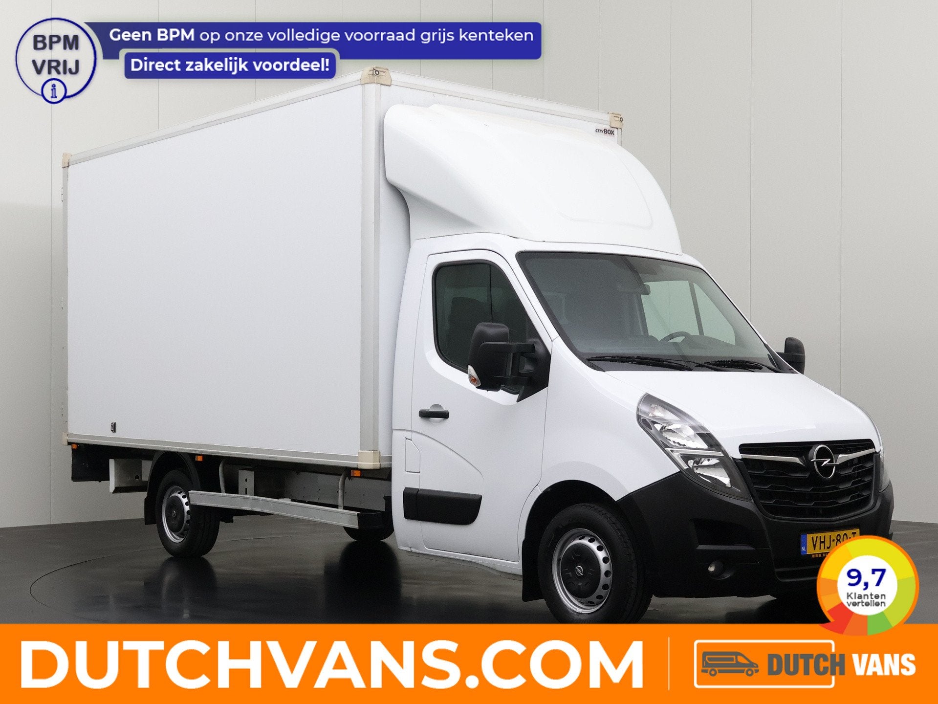 Opel Movano 2.3Turbo Bakwagen+Achterdeuren | Dakspoiler | Na, Auto's, Voorwielaandrijving, 4 cilinders, 2500 kg, Elektrische ramen
