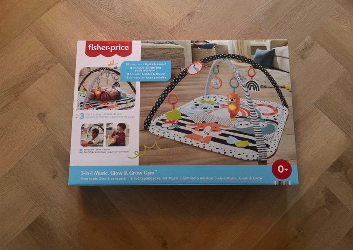 NIEUW! Fisher-Price 3-in-1 Muziek-, Licht- en Groeispeelmat, Ophalen of Verzenden, Nieuw, Overige typen, Met licht