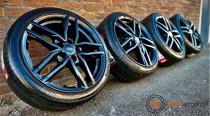 Volkswagen Polo Audi A1 Seat Ibiza velgen 17 inch met banden, Niet ingevuld, 18 inch, Banden en Velgen, Niet ingevuld