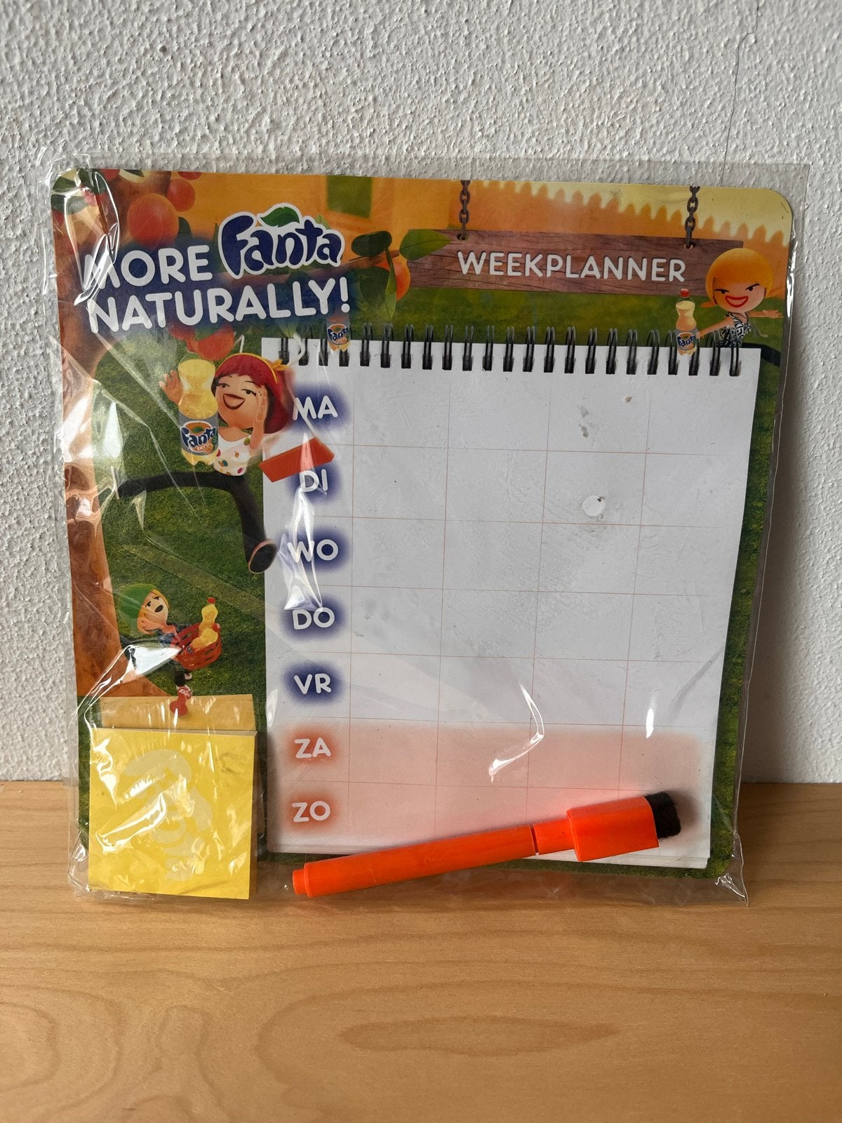 Fanta Merchandise weekplanner uitwisbaar 2011, Diversen, Ophalen of Verzenden, Nieuw