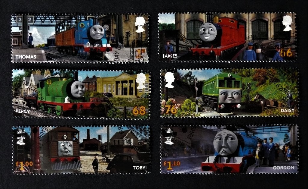 UK / Engeland 2013 Thomas the Tank Engine, Verzenden, Gestempeld