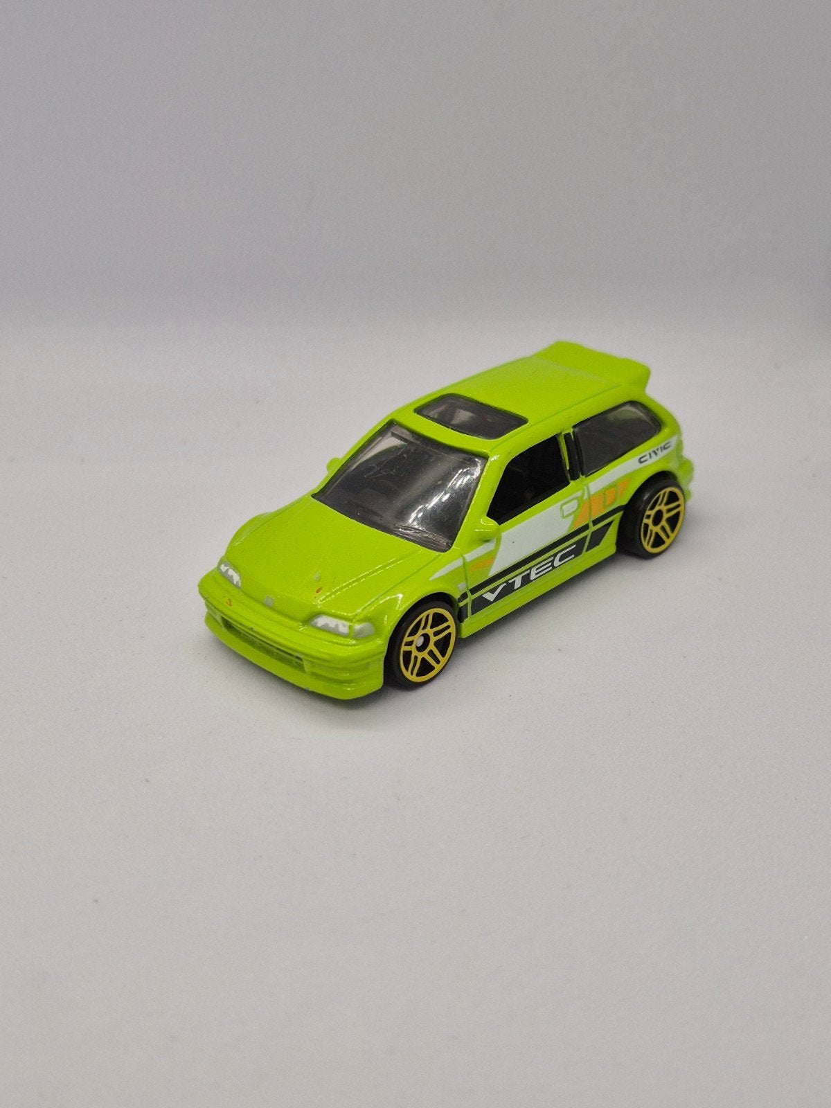 Hot Wheels Honda Civic EF VTEC - Groen Diecast Model, Ophalen of Verzenden