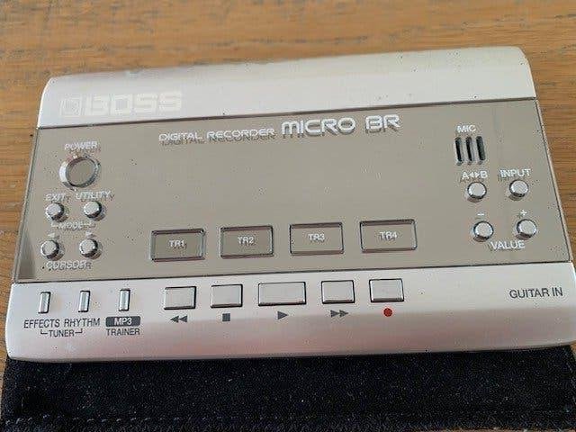 Boss digital recorder Micro BR, Ophalen of Verzenden, Gebruikt