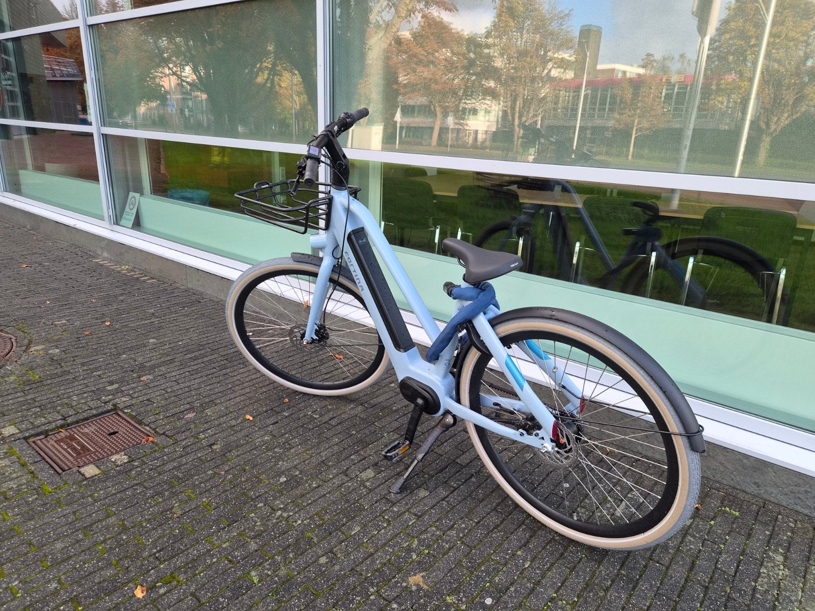 Electrische fiets Cortina E Blau 50 inch in nieuwstaat, 47 tot 51 cm, Ophalen, Nieuw
