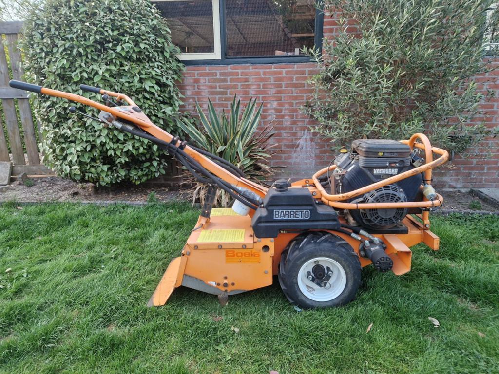 BARRETO E1620B Grondfreesmachine Grondfrees Grond Frees, Ophalen of Verzenden, Gebruikt, Benzine, Barreto