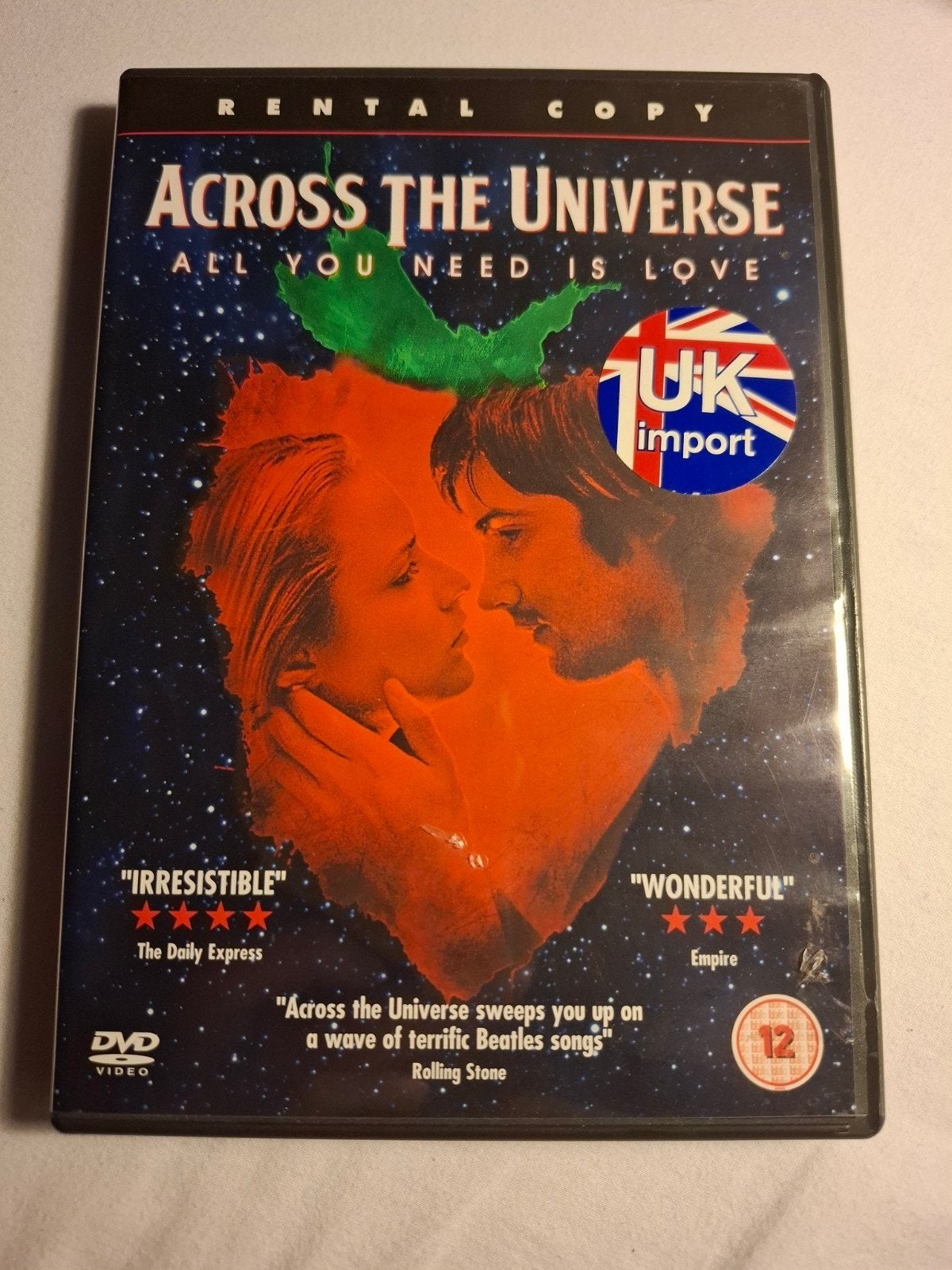 Across The Universe (huuruitgave), Cd's en Dvd's, Engels, Engels, Ophalen of Verzenden, Zo goed als nieuw