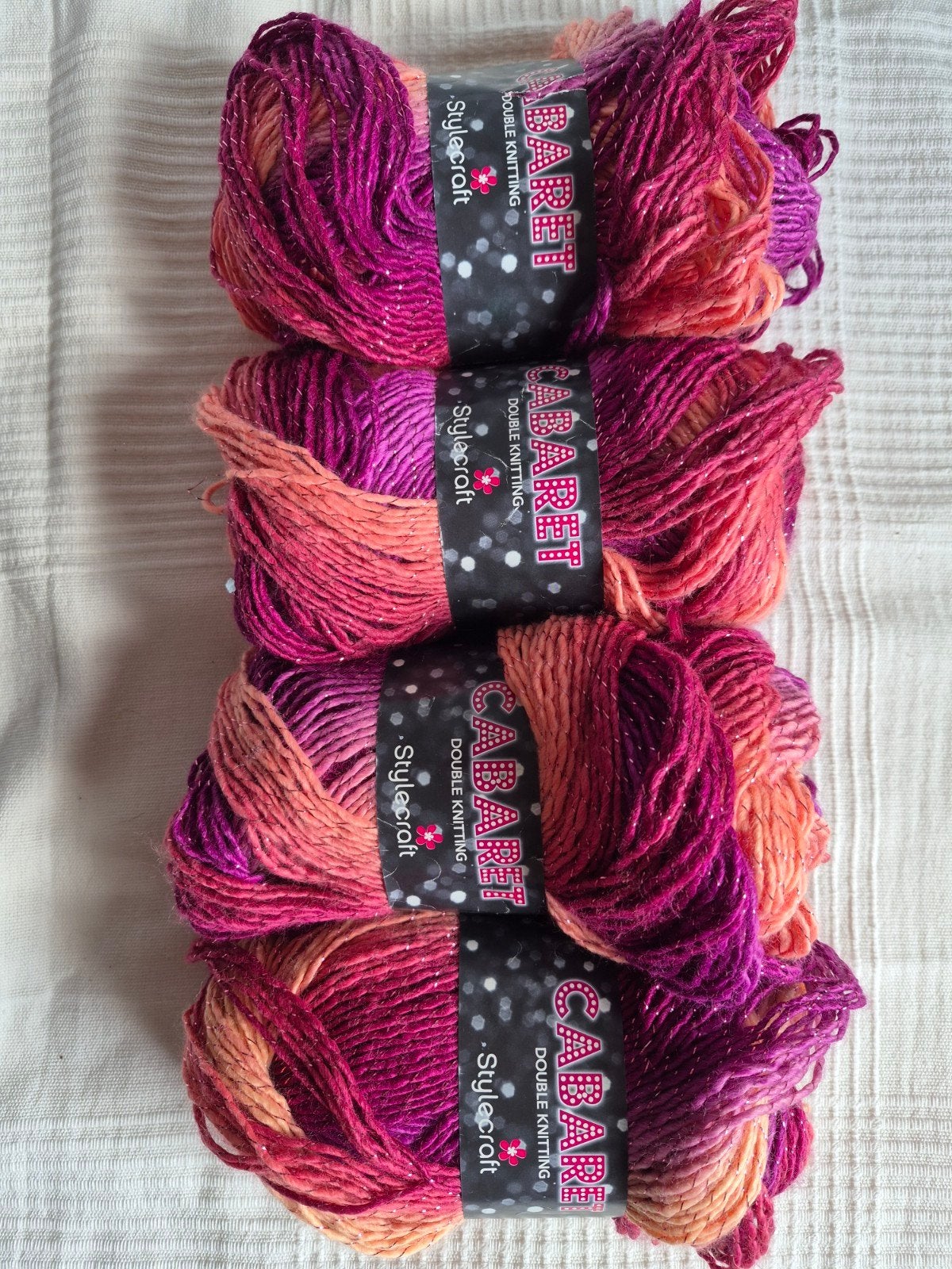 Stylecraft Cabaret Double Knitting Wol - Aurora (4 bollen), Ophalen of Verzenden, Nieuw, Breien of Haken, Wol of Garen