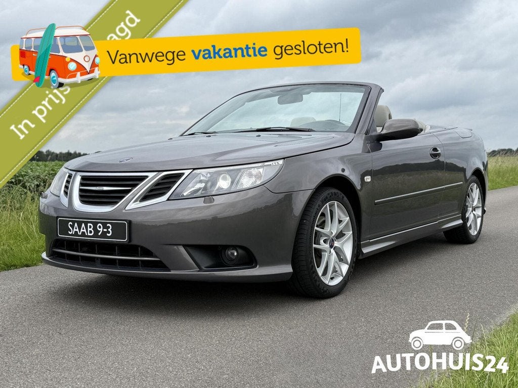 Saab 9-3 Cabrio 1.8t Vector HIRSCH|Smoke Beige|XENON |NAVI|A, 1998 cc, Gebruikt, 4 cilinders, 4 stoelen
